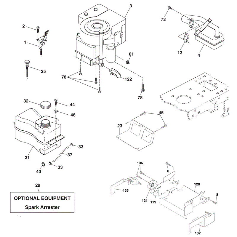 McCulloch M155-107HRB (96061010005 - (2010)) Parts Diagram, Page 7