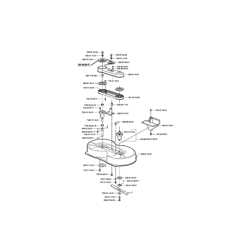 Husqvarna  Rider 16 (2004) Parts Diagram, Page 18