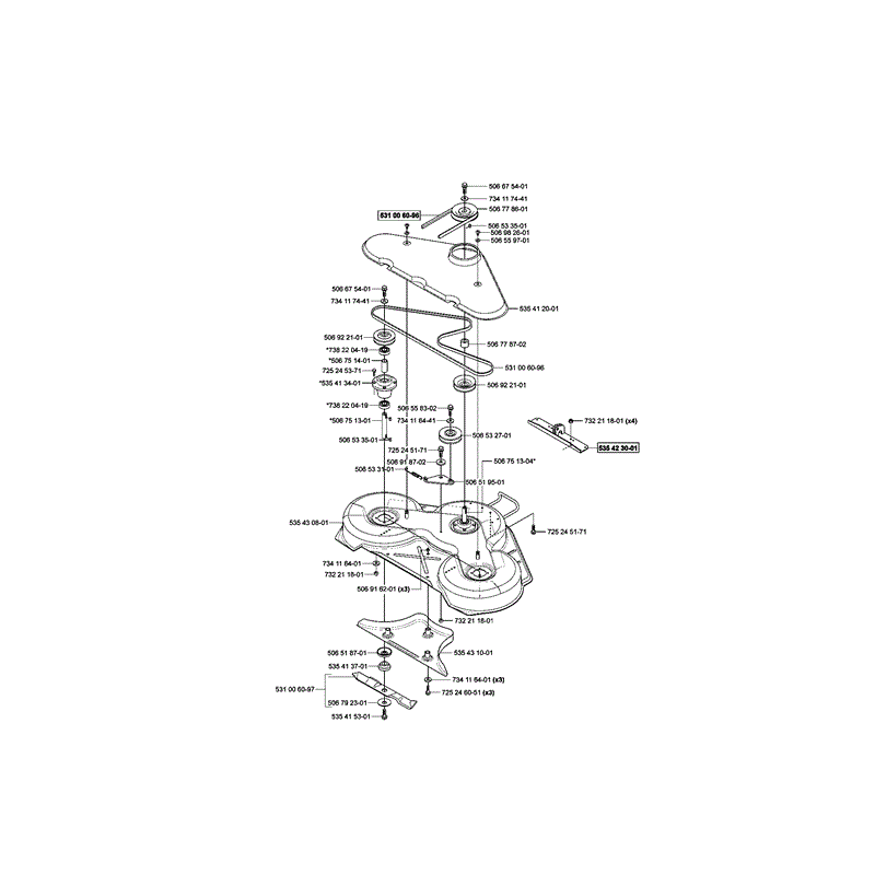 Husqvarna  Rider 16 (2004) Parts Diagram, Page 20