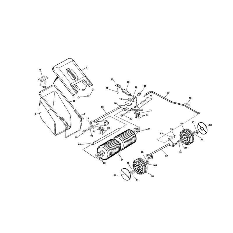 Mountfield MP83618 (01-1997) Parts Diagram, Page 2