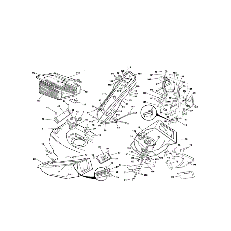 Mountfield MP86203 (01-1997) Parts Diagram, Page 1