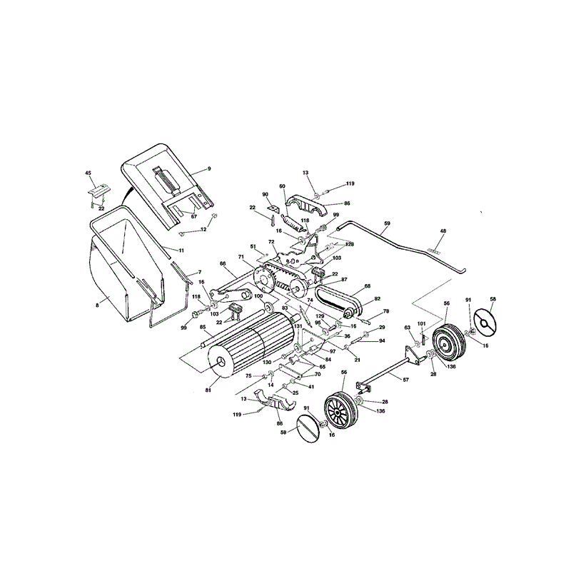 Mountfield MP86303 (01-1997) Parts Diagram, Page 2