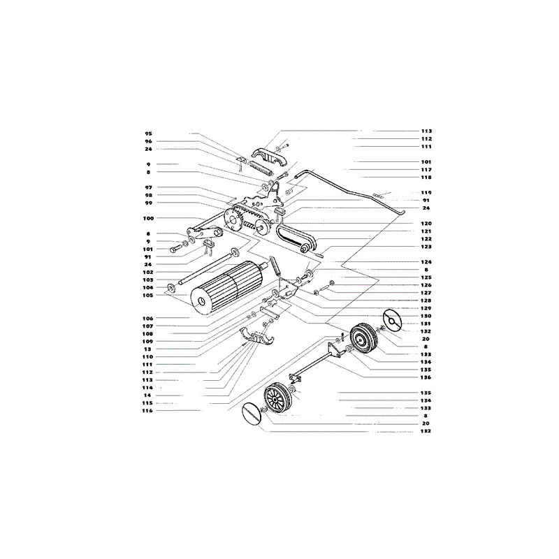Mountfield MPR10026 (01-1998) Parts Diagram, Page 3