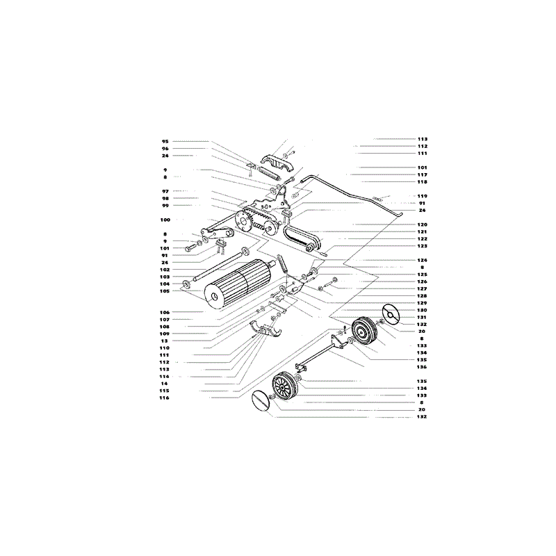 Mountfield MPR10115 (01-2000) Parts Diagram, Page 3