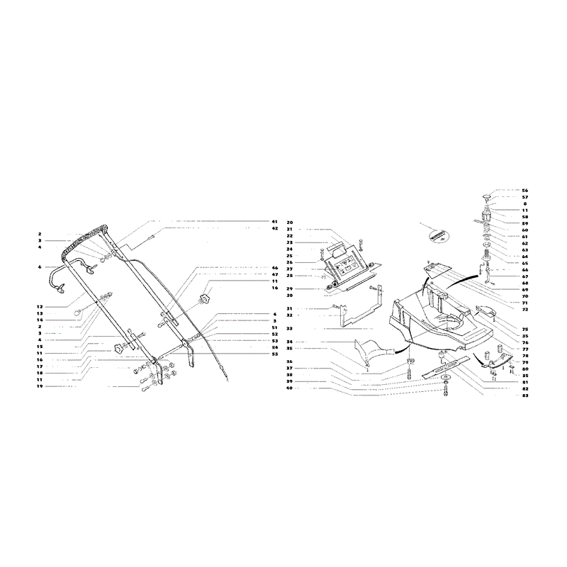 Mountfield MPR10116 (01-2000) Parts Diagram, Page 1