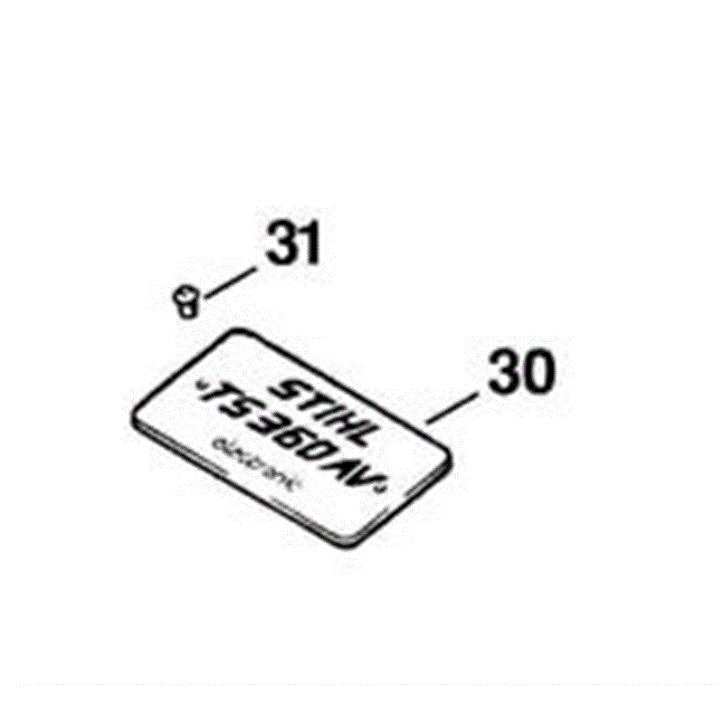 Stihl TS 360 Disc Cutter (TS360) Parts Diagram, G_-Filter housing