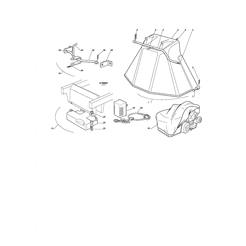 Mountfield 1440H Lawn Tractor (01-2001) Parts Diagram, Page 16