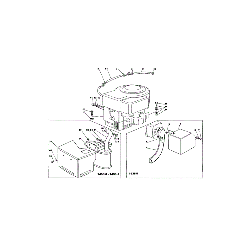 Mountfield 1438M Lawn Tractor (01-2002) Parts Diagram, Page 8