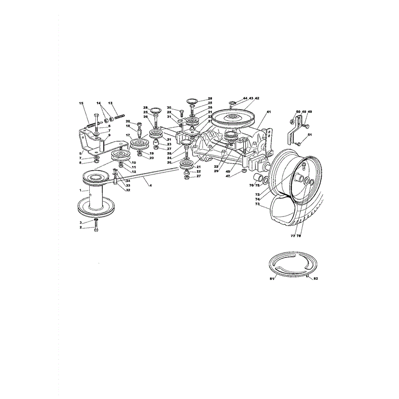 Mountfield 1440M Lawn Tractor (01-2002) Parts Diagram, Page 3