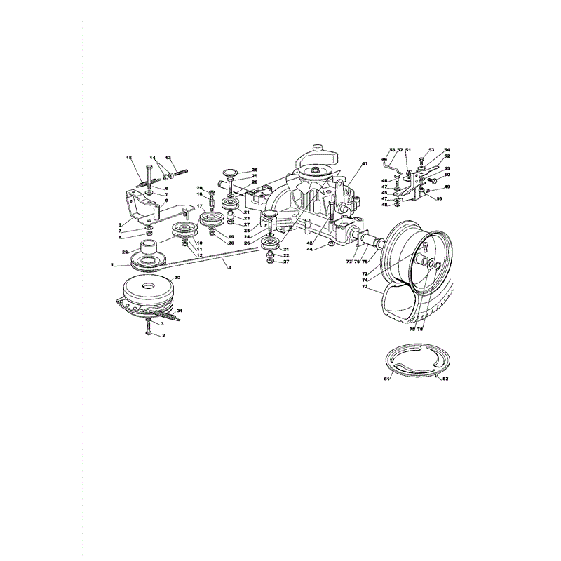 Mountfield 1640H Lawn Tractor (01-2002) Parts Diagram, Page 3
