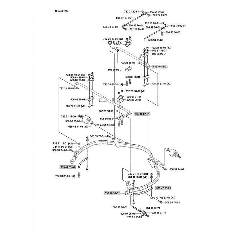 Husqvarna  Rider Pro 15 (2004) Parts Diagram, Page 17