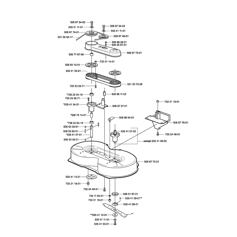 Husqvarna  Rider Pro 15 (2004) Parts Diagram, Page 20