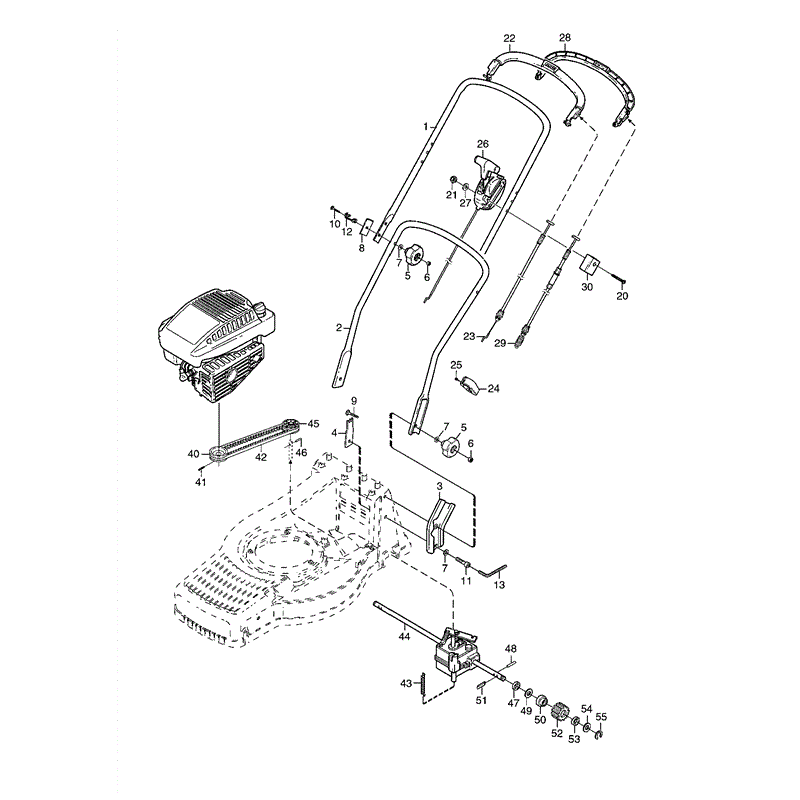 Mountfield M4HP (01-2002) Parts Diagram, Page 2