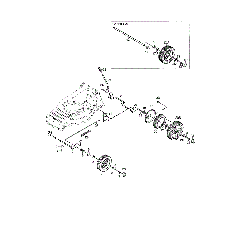 Mountfield M4SP (01-2002) Parts Diagram, Page 3