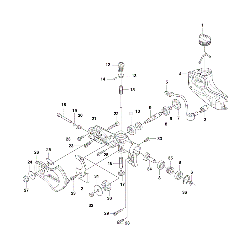 Husqvarna  327PT5S (2012) Parts Diagram, Page 1