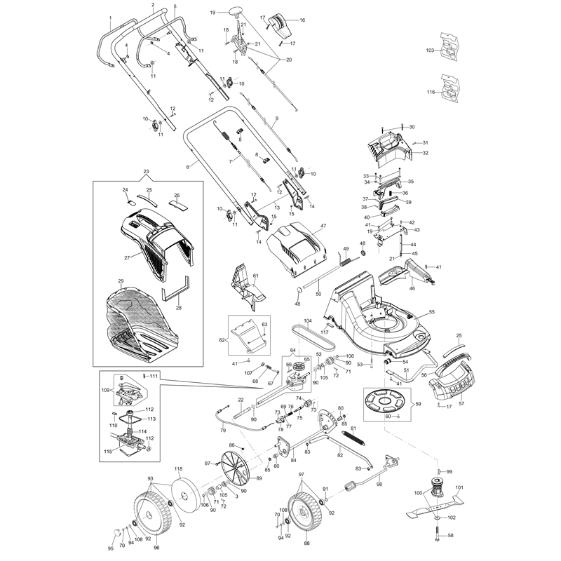 Oleo-Mac MAX 53 TK ALUMINIUM PRO (K800) (2018) (MAX 53 TK ALUMINIUM PRO (K800) (2018)) Parts Diagram, Illustrated parts list