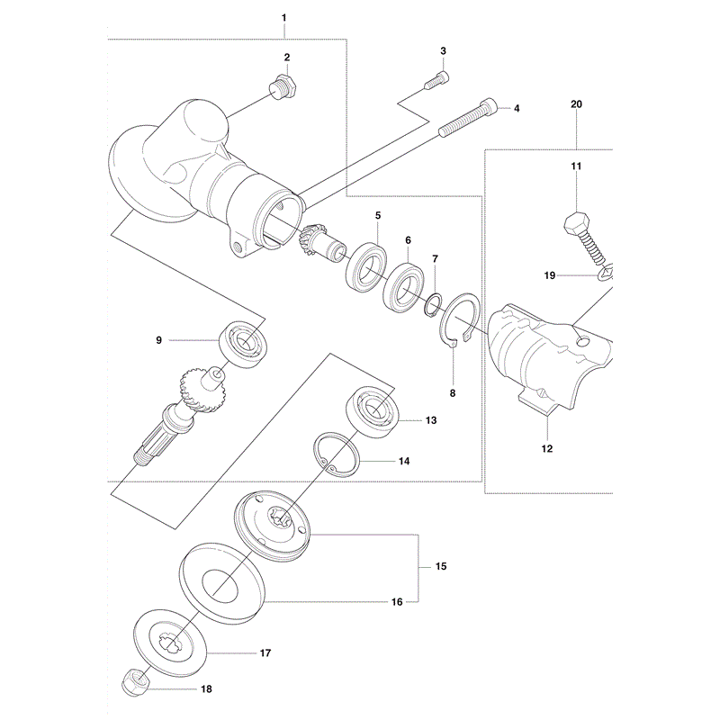 Husqvarna  233RJ (2011) Parts Diagram, Page 1