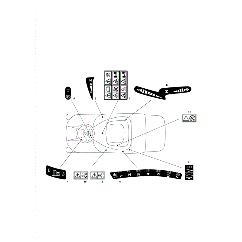Castel / Twincut / Lawnking XF130HD (2008) Parts Diagram, Page 14