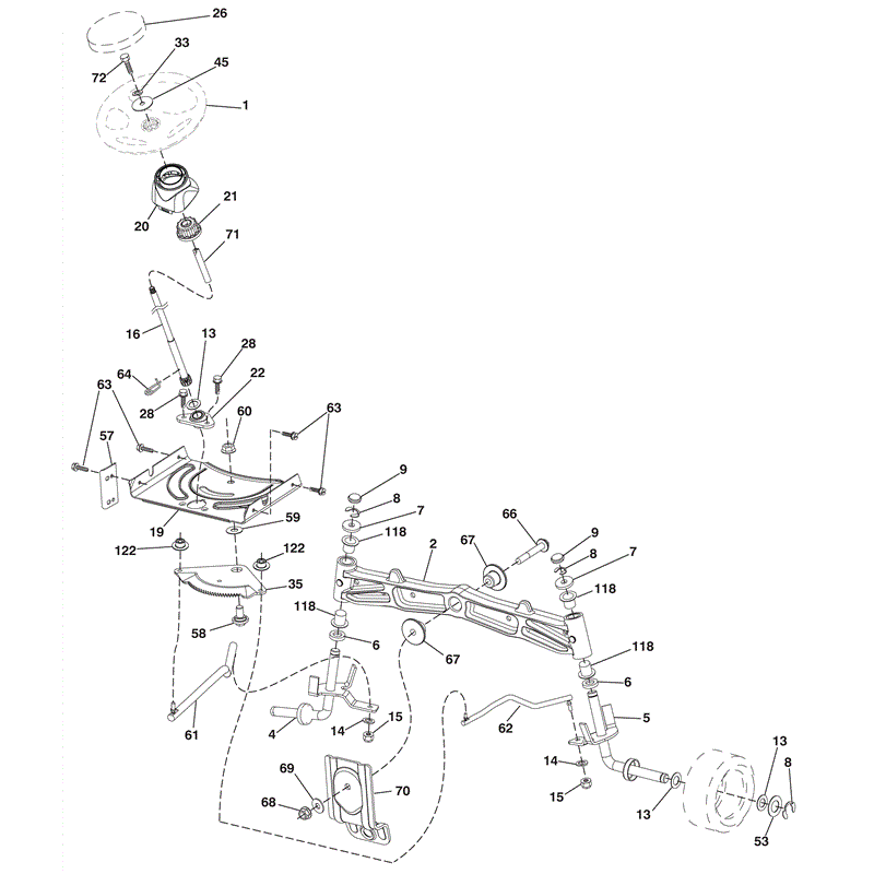 McCulloch M155-107HRB (96051004100 - (2011)) Parts Diagram, Page 7