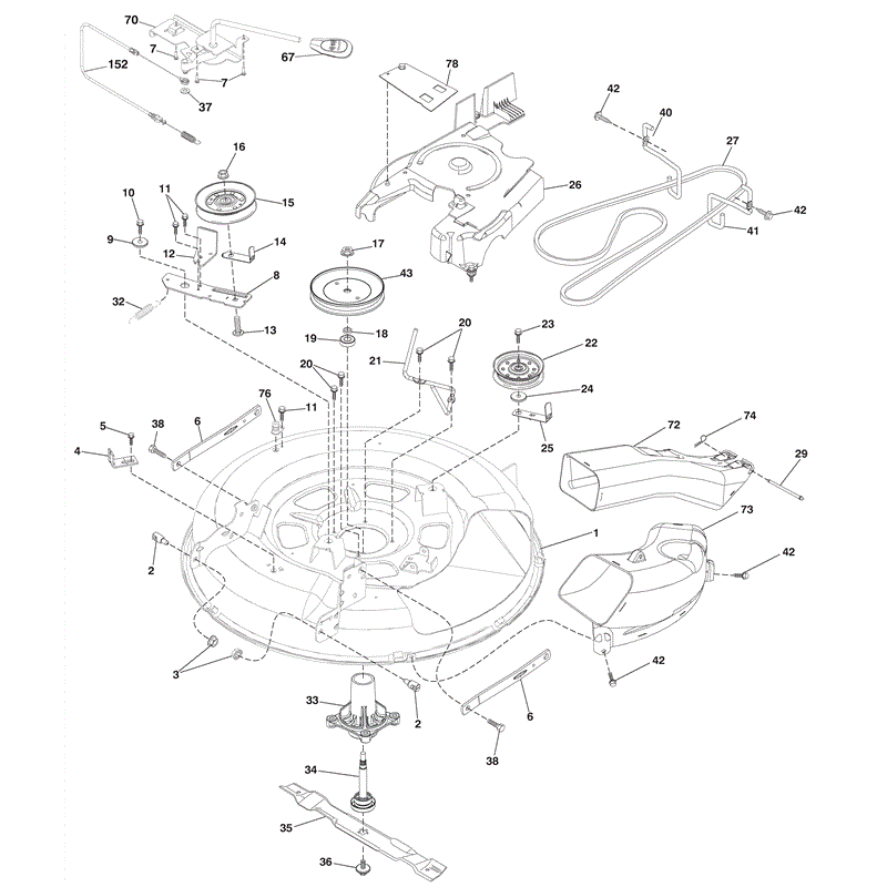McCulloch M115-77RB (96041016502 - (2011)) Parts Diagram, Page 8