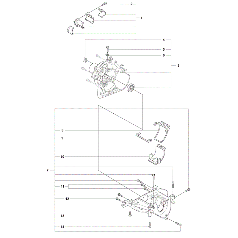 Husqvarna  326 (2009) Parts Diagram, Page 17