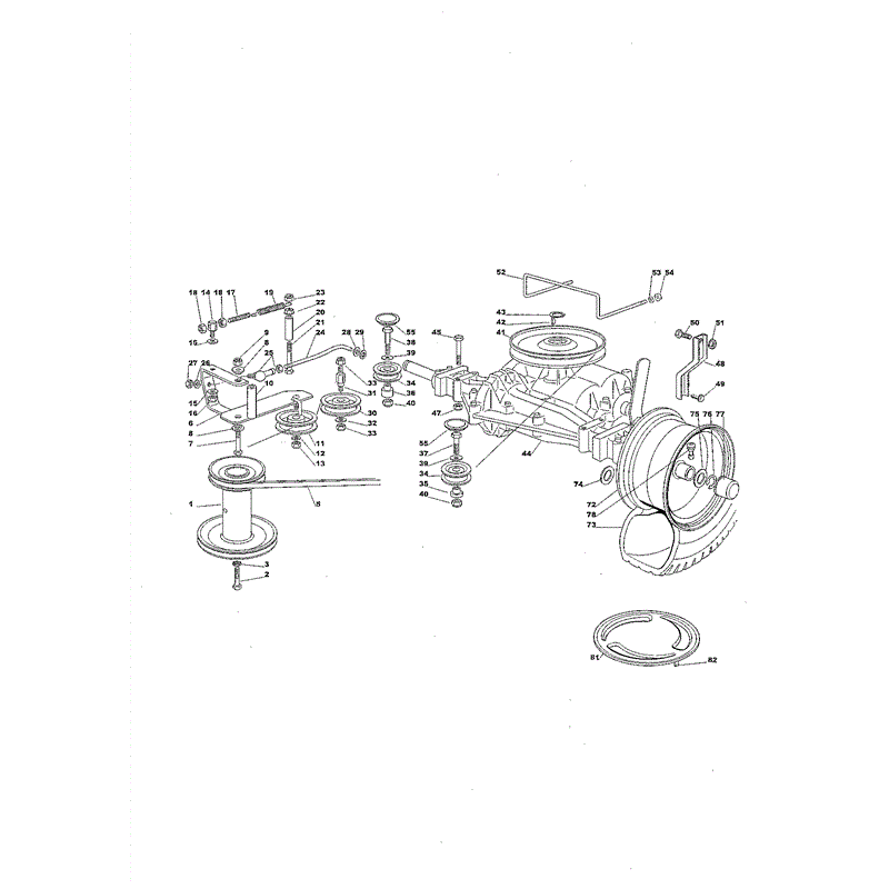 Mountfield 1438M Lawn Tractor (01-2003) Parts Diagram, Page 11