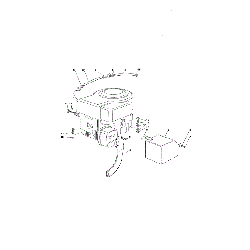 Mountfield 1438M Lawn Tractor (01-2003) Parts Diagram, Page 5