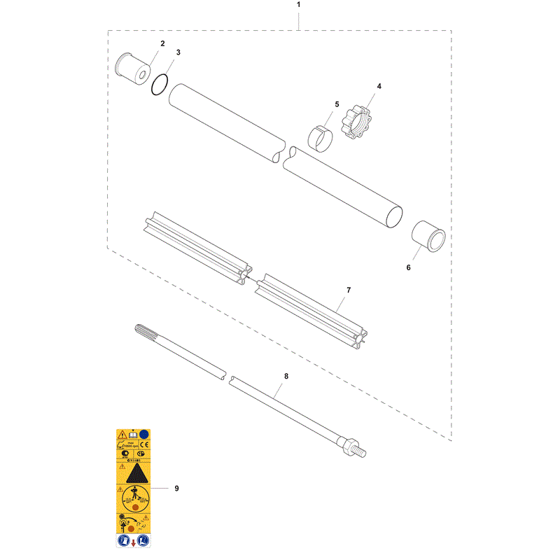Husqvarna  545FX (2012) Parts Diagram, Page 3