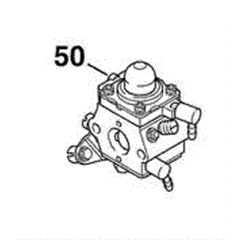 Stihl FS 85 Brushcutter (FS85) Parts Diagram, D_-Air filter, Fuel tank