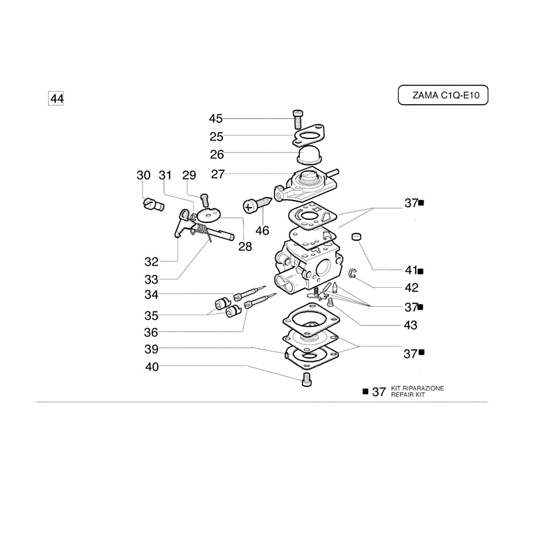 Efco 8350IC (2009) Parts Diagram, Page 7