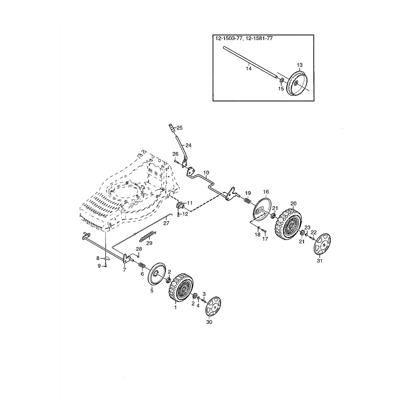 Mountfield M2HP (01-2003) Parts Diagram, Page 3