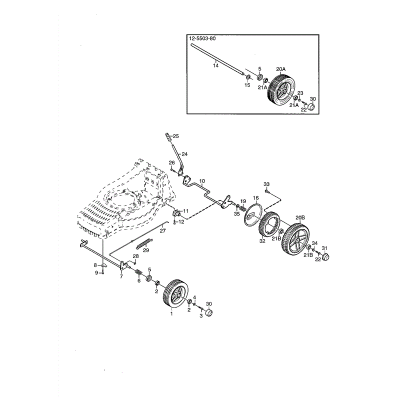 Mountfield M4SP (01-2003) Parts Diagram, Page 3