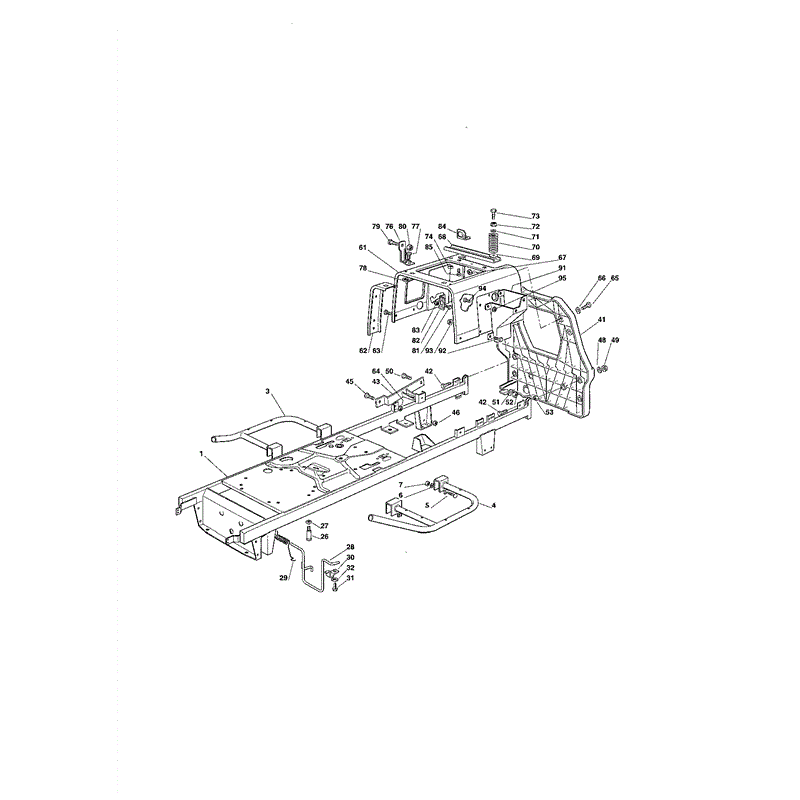 Mountfield 1438M Lawn Tractor (01-2004) Parts Diagram, Page 3
