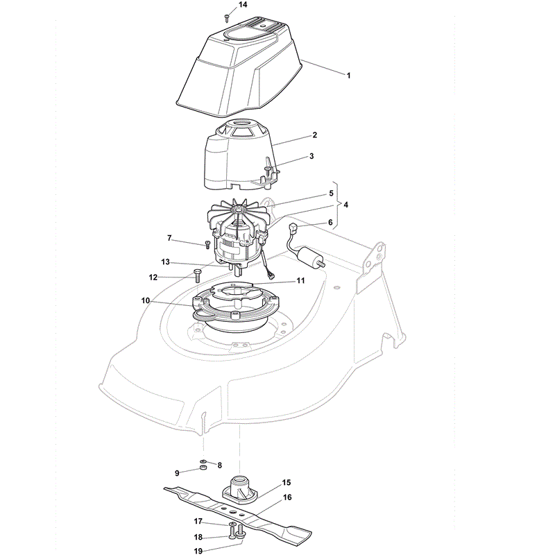 Mountfield EL4800 HP (2011) Parts Diagram, Page 5