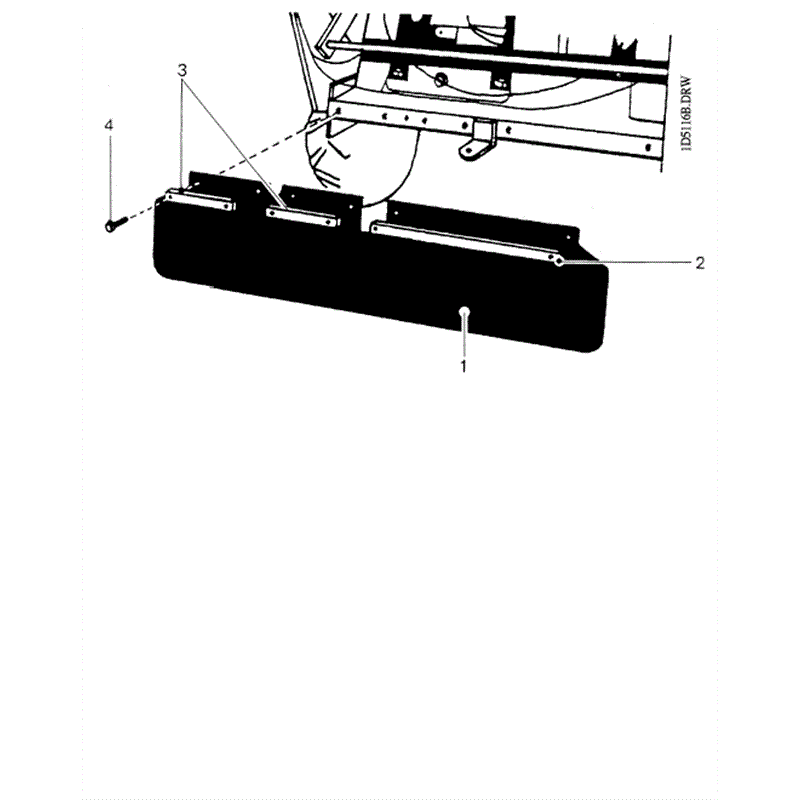 Hayter Condor (511L) Parts Diagram, Rear Guarding
