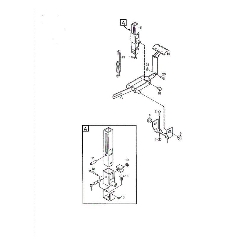Mountfield 2125H Lawn Tractor (01-2004) Parts Diagram, Page 9