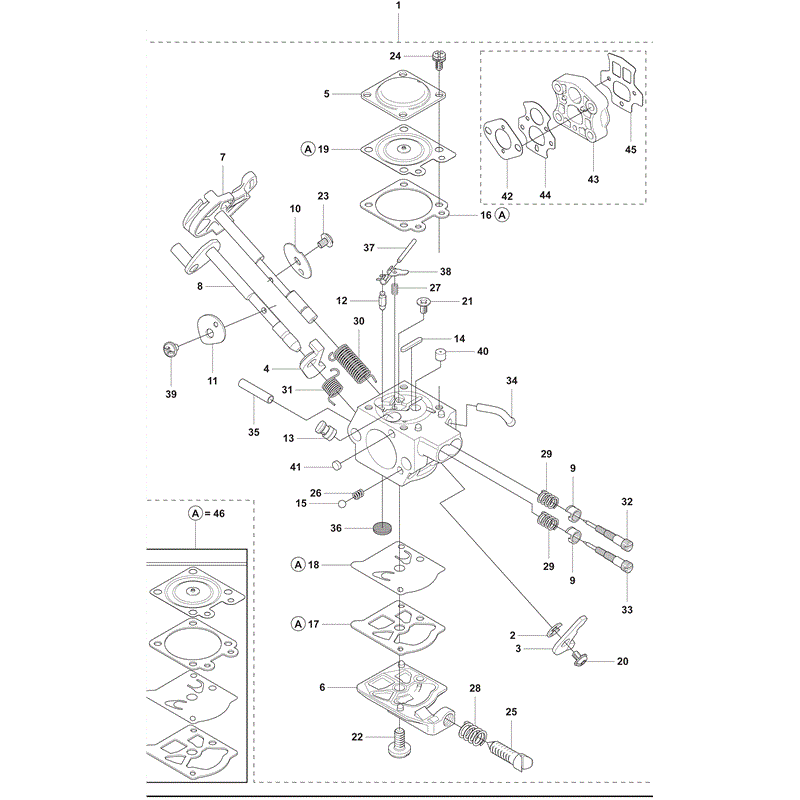 Husqvarna  555FX (2011) Parts Diagram, Page 18
