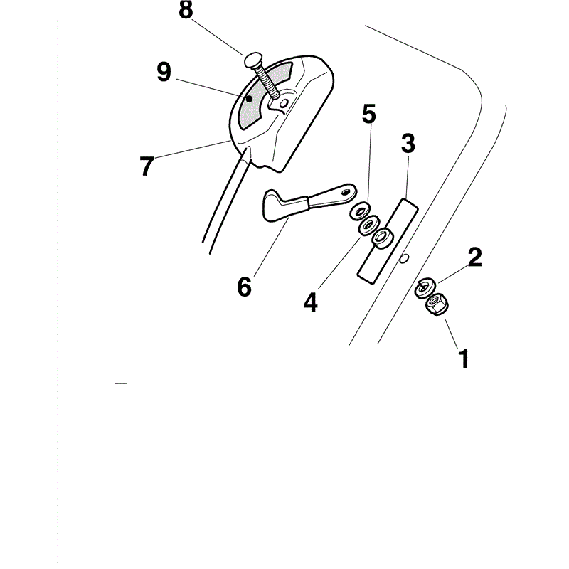 Mountfield 464PD Petrol Rotary Mower (2009) Parts Diagram, Page 4
