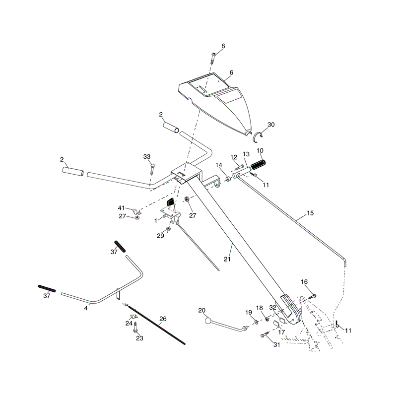 Husqvarna  TR530 (2010) Parts Diagram, Page 1
