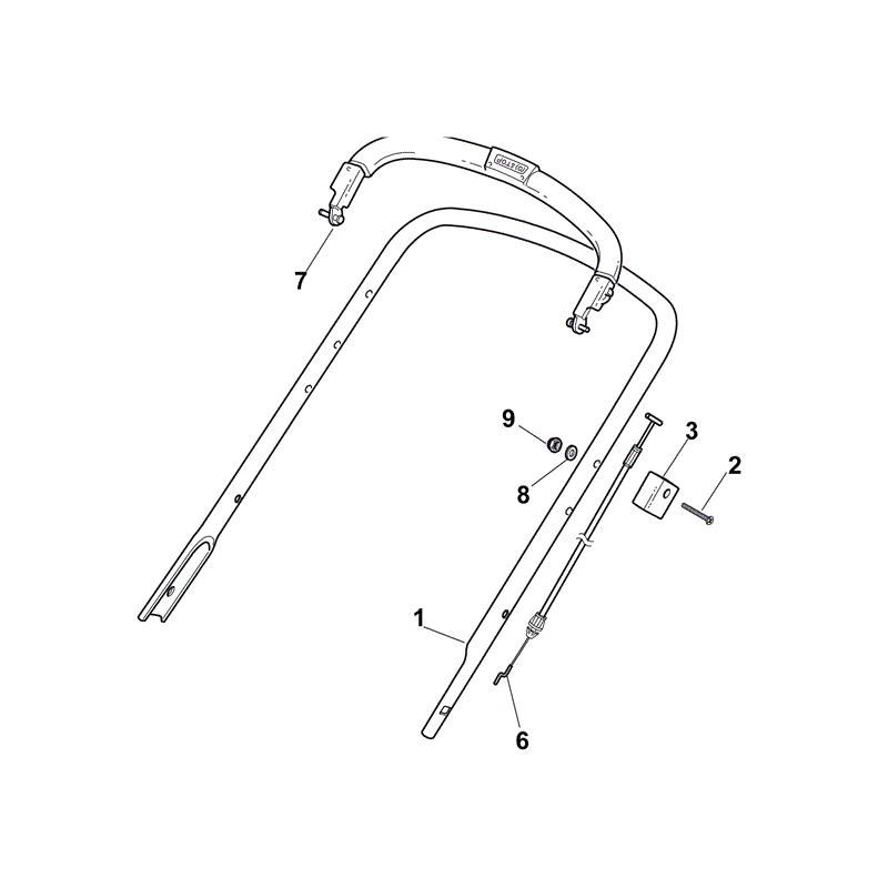 Mountfield HP454 (V35 150cc) (2011) Parts Diagram, Page 9