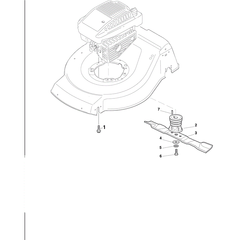 Mountfield 462PD Petrol Rotary Mower (2010) Parts Diagram, Page 8