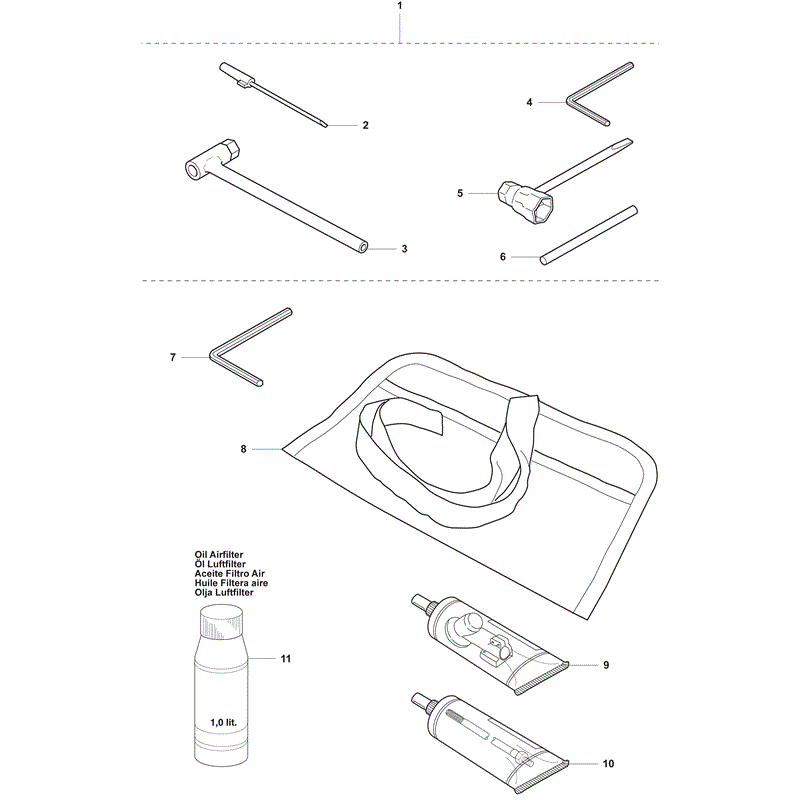 Husqvarna  355RX (2011) Parts Diagram, Page 21