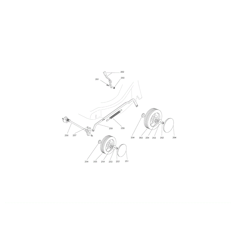 Castel / Twincut / Lawnking RL430TR (RL430TR) Parts Diagram, Page 2