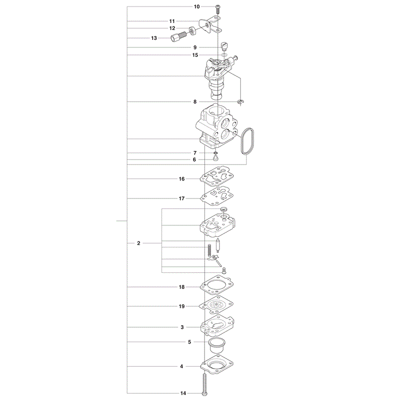 Husqvarna  530BT (2012) Parts Diagram, Page 14