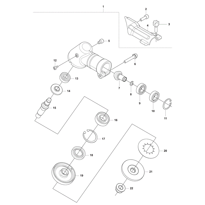 Husqvarna  241R (2010) Parts Diagram, Page 1