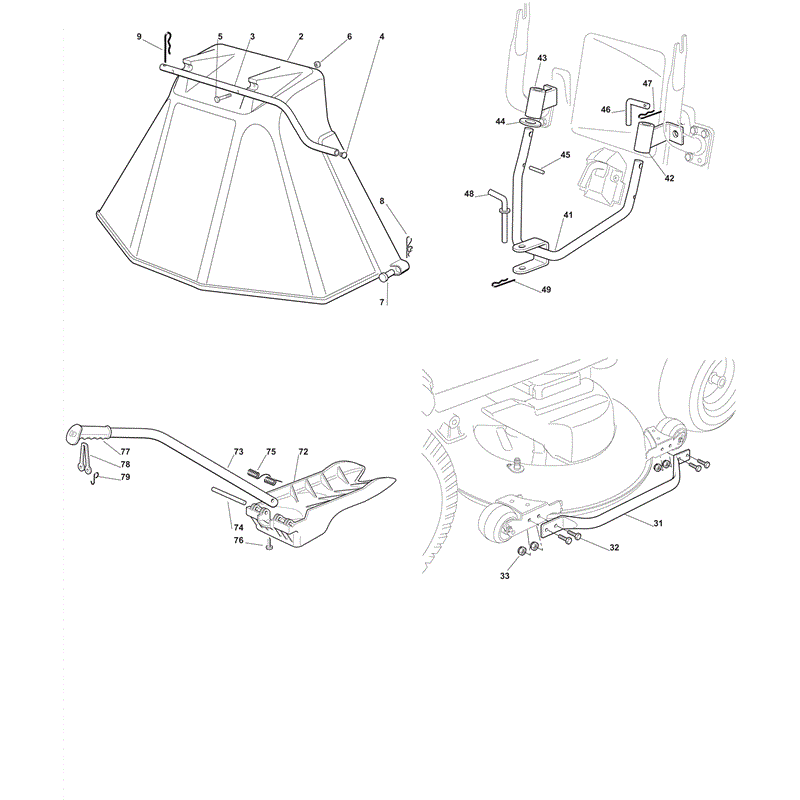 Castel / Twincut / Lawnking XHX2404WDE (2012) Parts Diagram, Optional On Request 