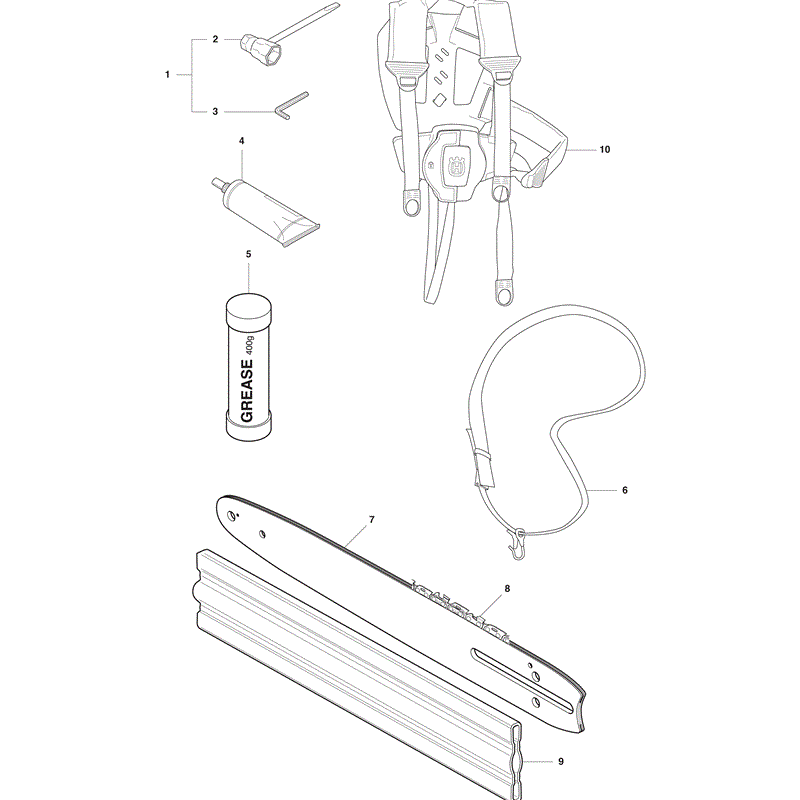 Husqvarna  327P4 (2012) Parts Diagram, Page 17