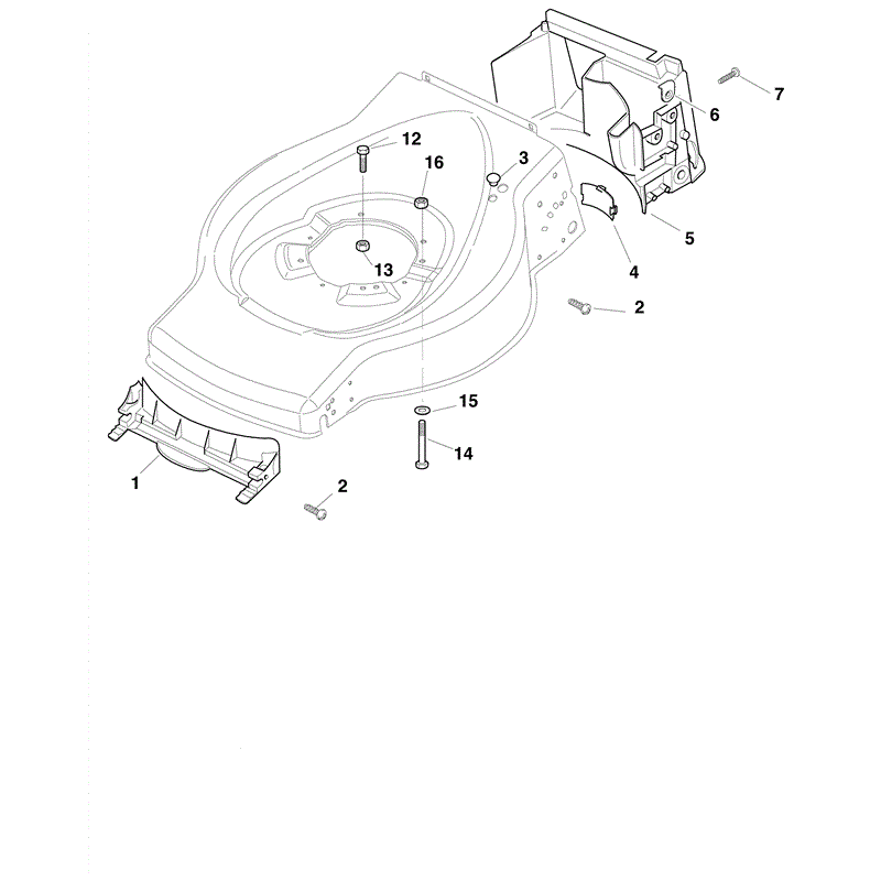 Mountfield HP454 (V35 150cc) (2010) Parts Diagram, Page 2