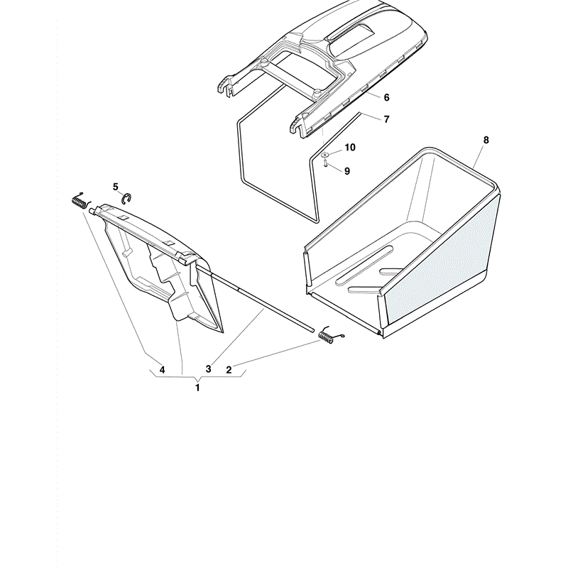 Mountfield 422PD Petrol Rotary Mower (2009) Parts Diagram, Page 7
