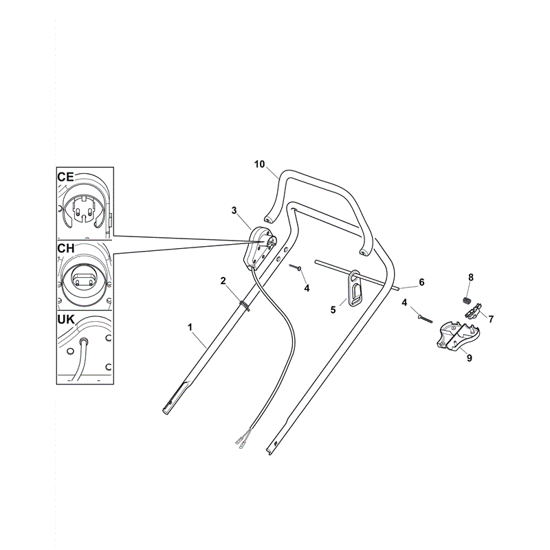 Mountfield EL4300HP (2012) Parts Diagram, Page 3